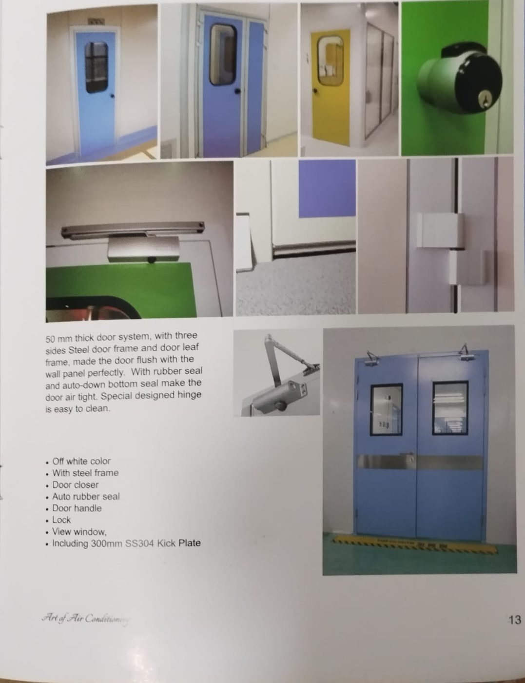 Cleanroom door systems