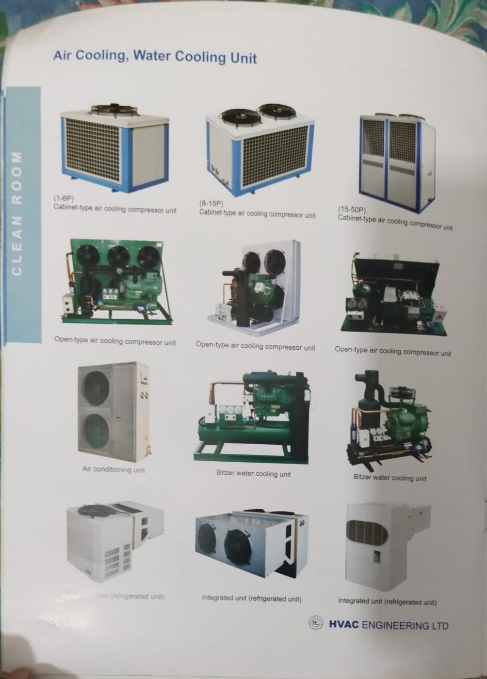 Air & water cooled condensing units